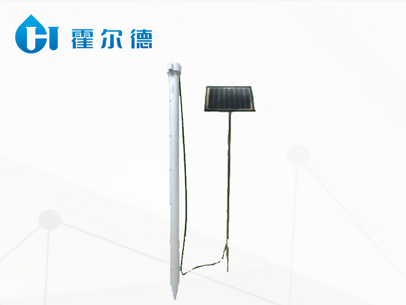 土壤墑情監(jiān)測站，觀測對應(yīng)范圍內(nèi)土壤溫濕度